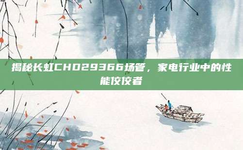 揭秘长虹CHD29366场管,家电行业中的性能佼佼者