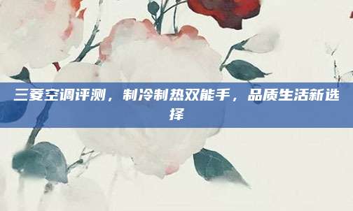 三菱空调评测,制冷制热双能手,品质生活新选择