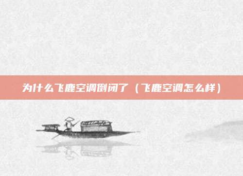为什么飞鹿空调倒闭了（飞鹿空调怎么样）