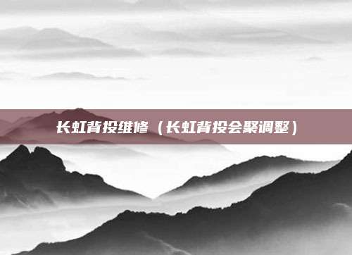 长虹背投维修（长虹背投会聚调整）