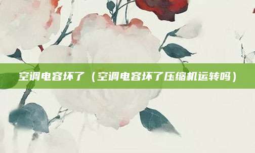 空调电容坏了(空调电容坏了压缩机运转吗)