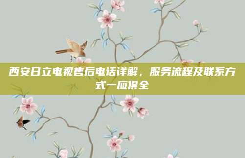西安日立电视售后电话详解,服务流程及联系方式一应俱全
