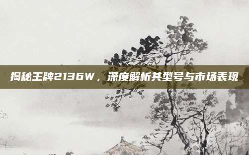 揭秘王牌2136W,深度解析其型号与市场表现