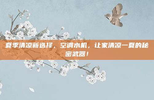 夏季清凉新选择,空调水机,让家清凉一夏的秘密武器!