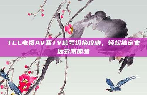 TCL电视AV和TV信号切换攻略,轻松搞定家庭影院体验