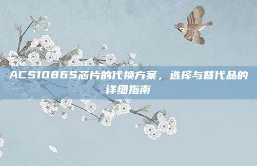 ACS1086S芯片的代换方案,选择与替代品的详细指南