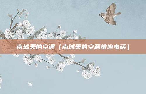 南城美的空调（南城美的空调维修电话）