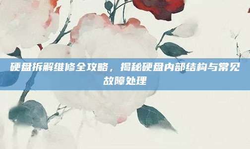 硬盘拆解维修全攻略,揭秘硬盘内部结构与常见故障处理