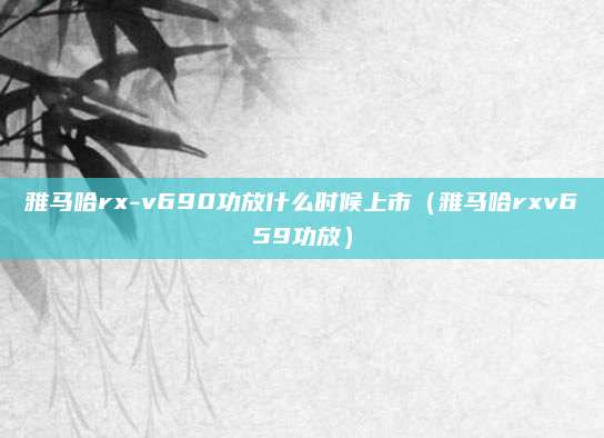 雅马哈rx-v690功放什么时候上市（雅马哈rxv659功放）