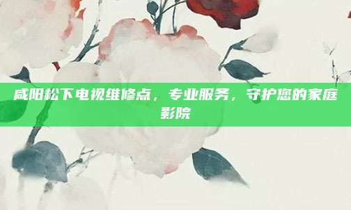 咸阳松下电视维修点,专业服务,守护您的家庭影院