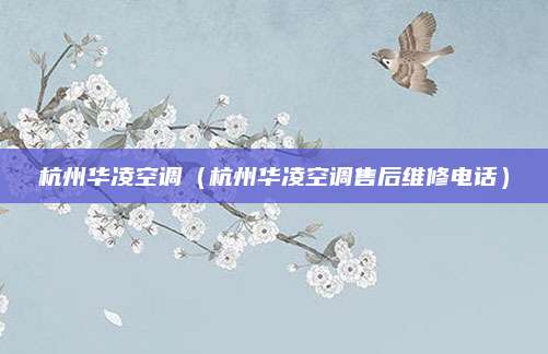杭州华凌空调（杭州华凌空调售后维修电话）