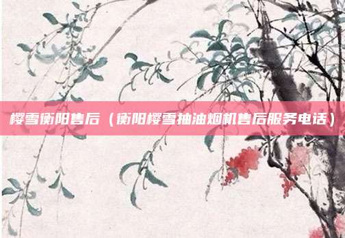 樱雪衡阳售后（衡阳樱雪抽油烟机售后服务电话）