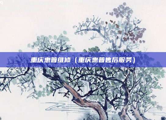 重庆惠普维修（重庆惠普售后服务）