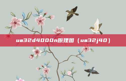 ua32d4000n原理图（ua32j40）