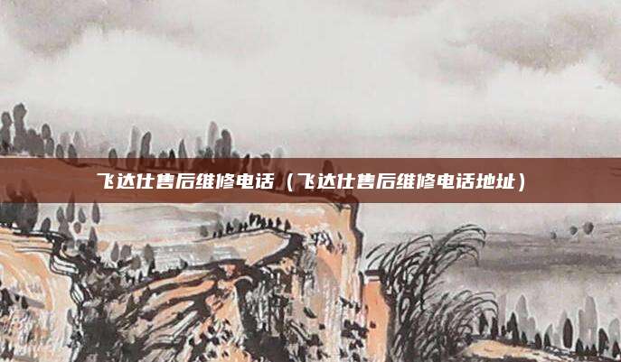 飞达仕售后维修电话（飞达仕售后维修电话地址）