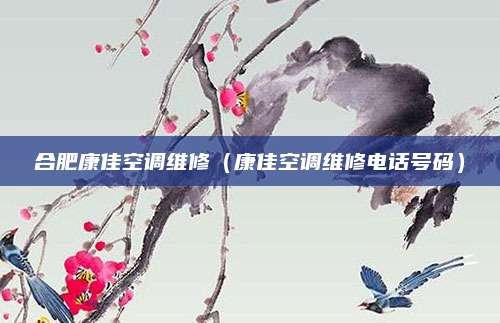 合肥康佳空调维修（康佳空调维修电话号码）