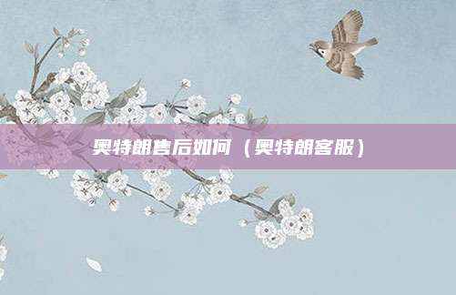 奥特朗售后如何（奥特朗客服）
