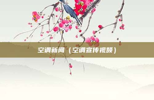 空调新闻（空调宣传视频）