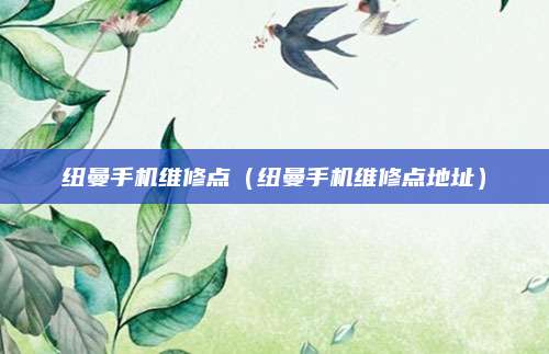 纽曼手机维修点（纽曼手机维修点地址）