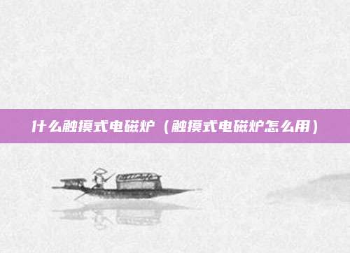 什么触摸式电磁炉（触摸式电磁炉怎么用）