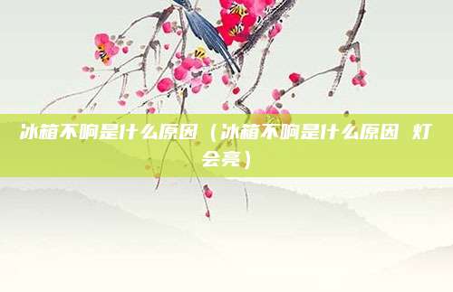 冰箱不响是什么原因(冰箱不响是什么原因 灯会亮)