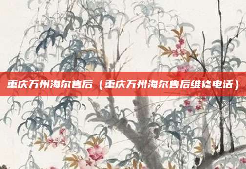 重庆万州海尔售后(重庆万州海尔售后维修电话)