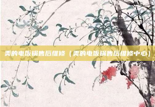 美的电饭锅售后维修（美的电饭锅售后维修中心）