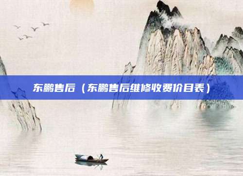 东鹏售后（东鹏售后维修收费价目表）