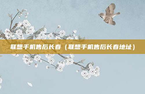 联想手机售后长春（联想手机售后长春地址）