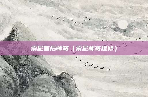 索尼售后邮寄(索尼邮寄维修)