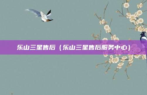 乐山三星售后（乐山三星售后服务中心）