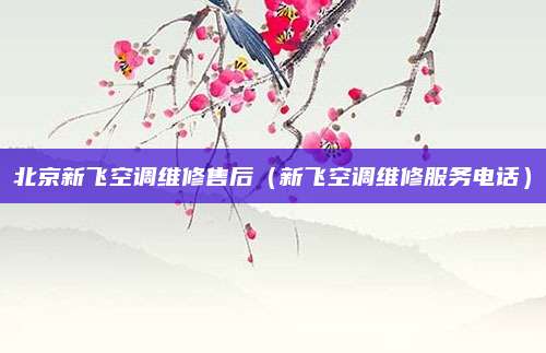 北京新飞空调维修售后（新飞空调维修服务电话）