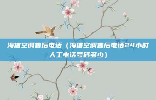 海信空调售后电话(海信空调售后电话24小时人工电话号码多少)