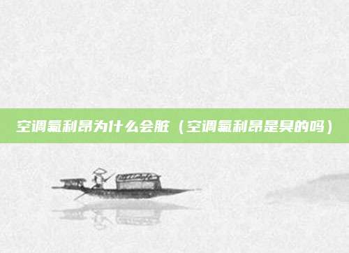 空调氟利昂为什么会脏(空调氟利昂是臭的吗)