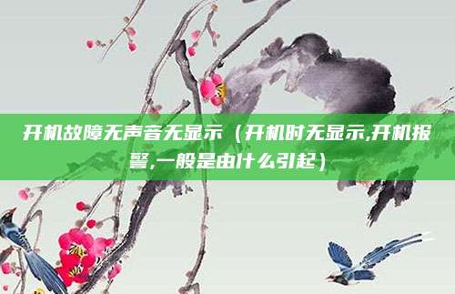 开机故障无声音无显示（开机时无显示,开机报警,一般是由什么引起）