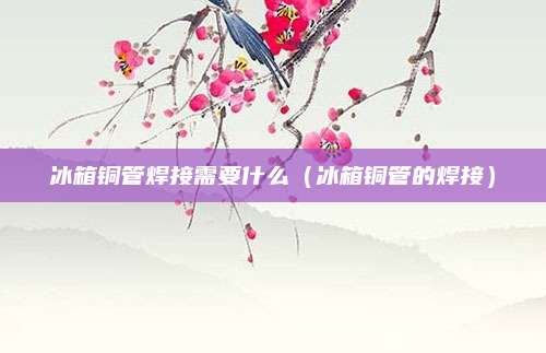 冰箱铜管焊接需要什么(冰箱铜管的焊接)