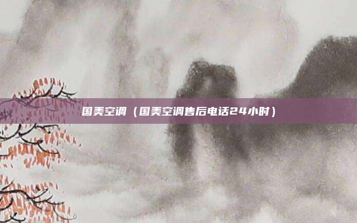 国美空调(国美空调售后电话24小时)